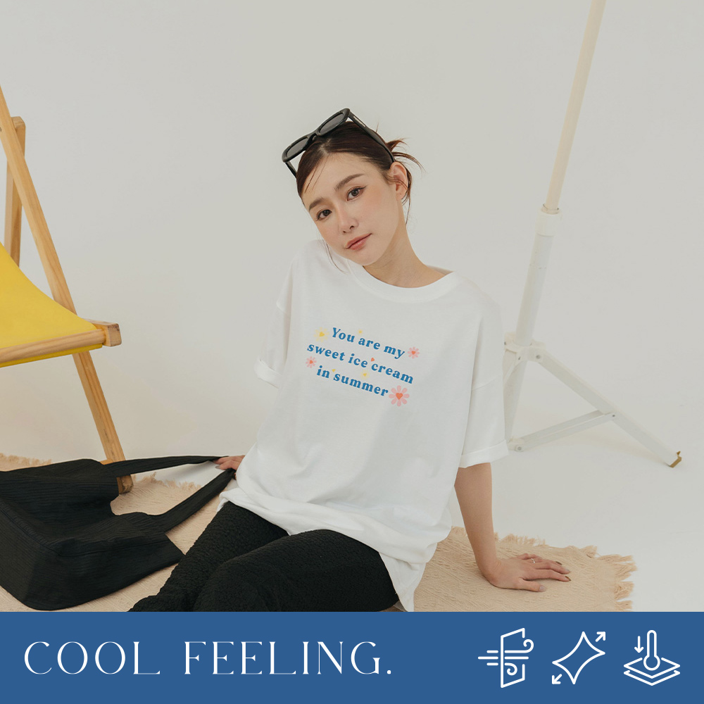 カジュアルロゴTシャツ 2色展開