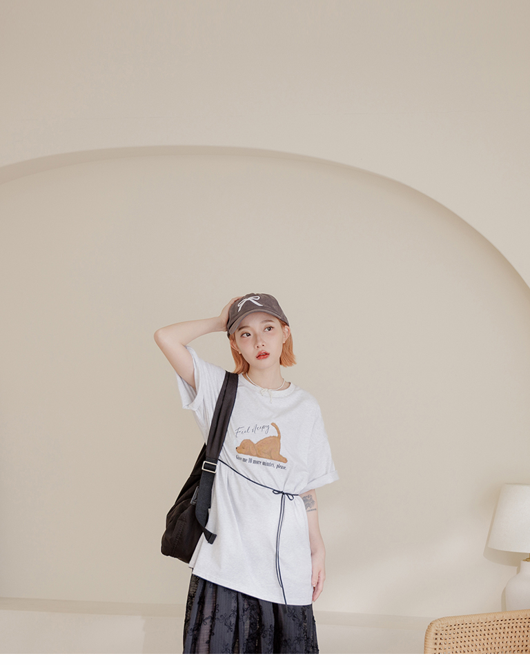 イヌプリントTシャツ 2色展開