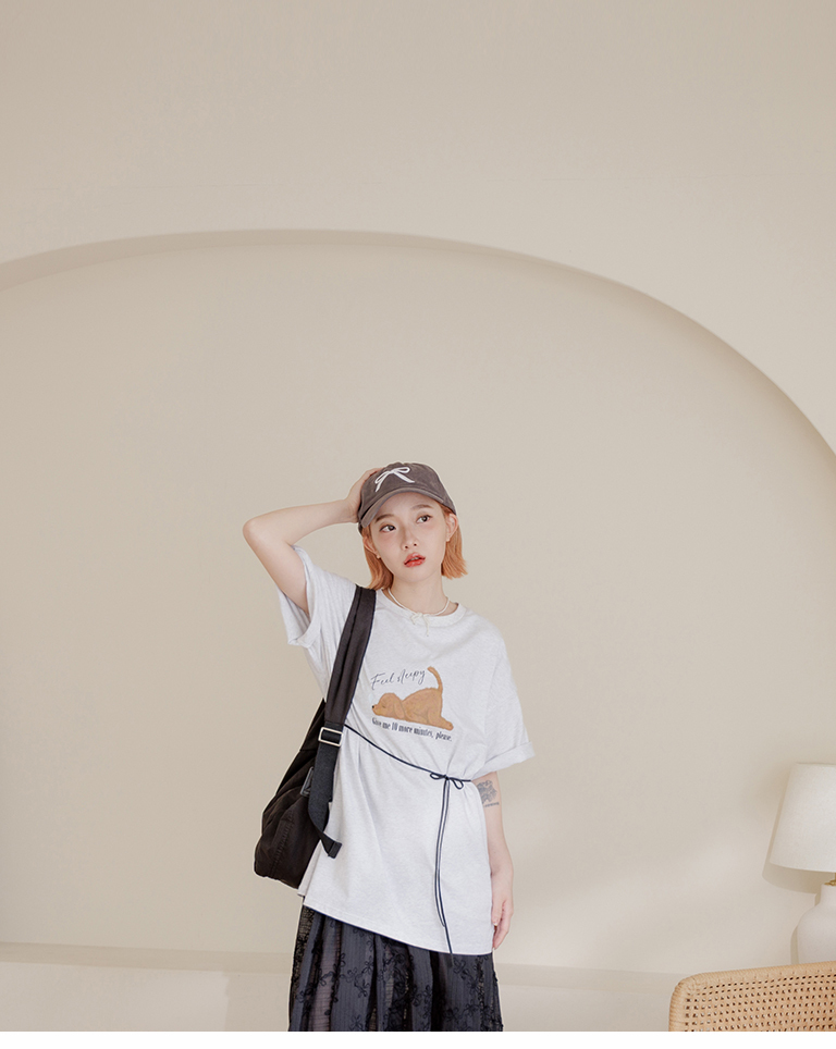 イヌプリントTシャツ 2色展開