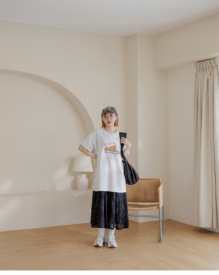 イヌプリントTシャツ 2色展開