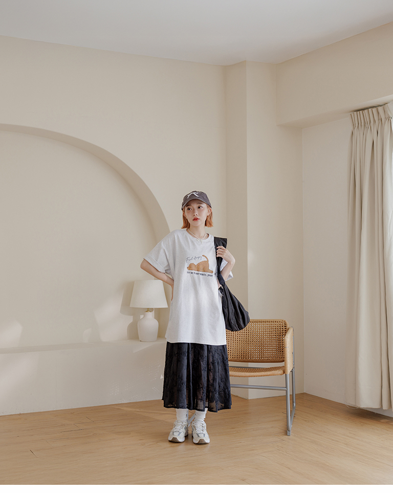 イヌプリントTシャツ 2色展開