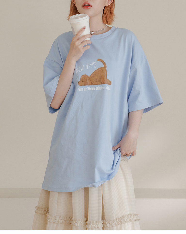 イヌプリントTシャツ 2色展開