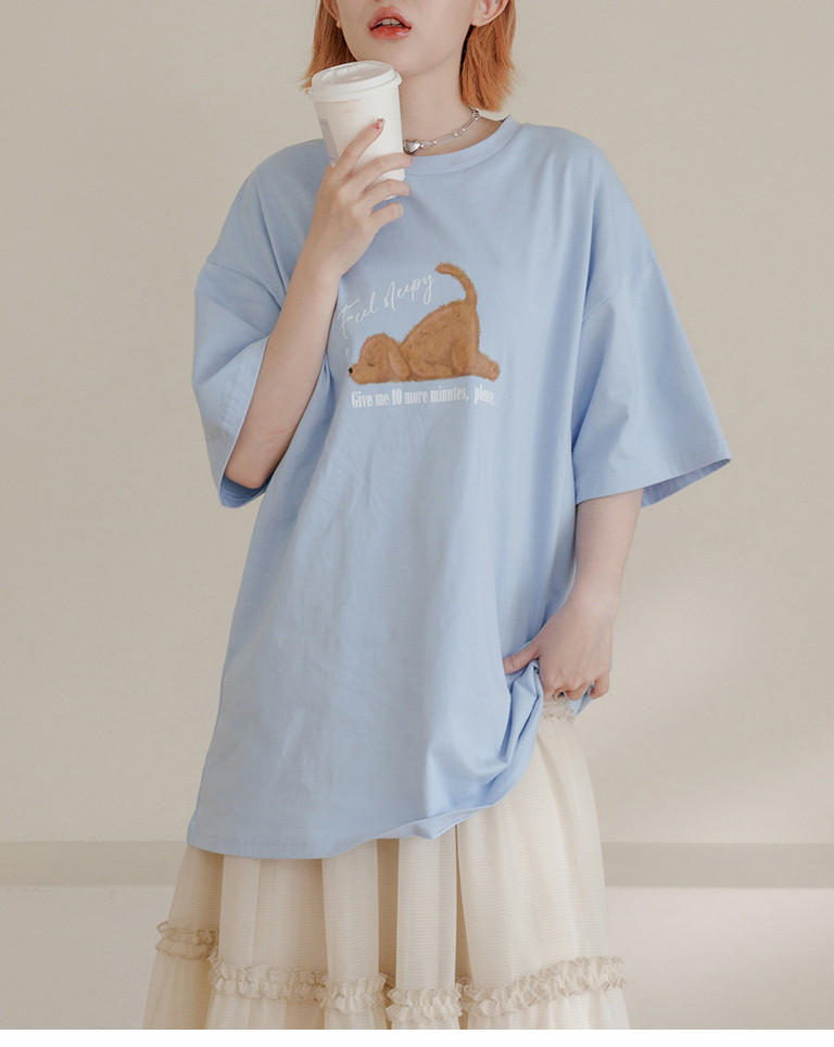 イヌプリントTシャツ 2色展開