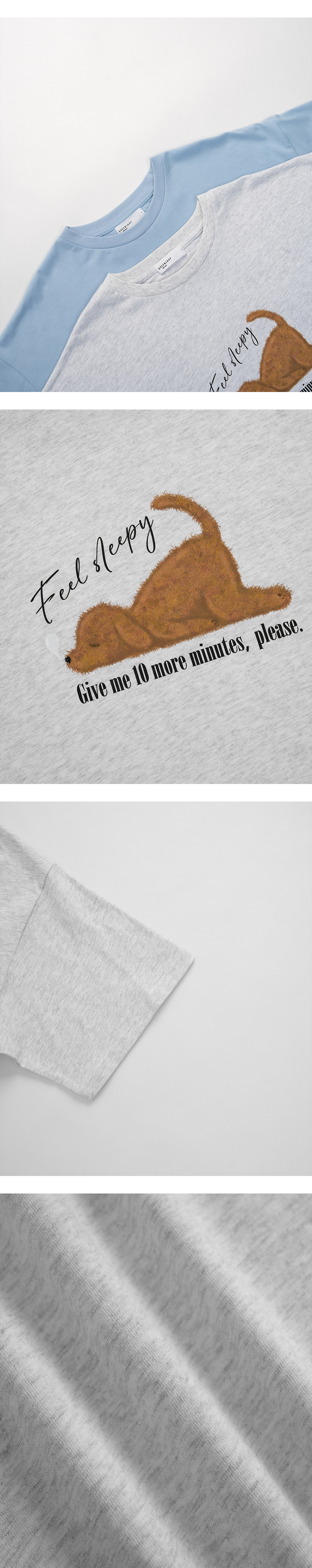 イヌプリントTシャツ 2色展開