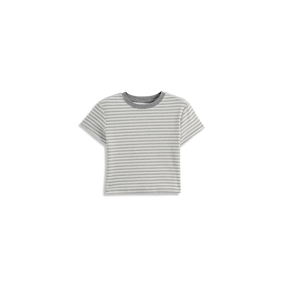 クルーネックボーダーTシャツ 3色展開