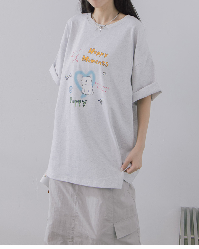 イヌロゴワイドTシャツ