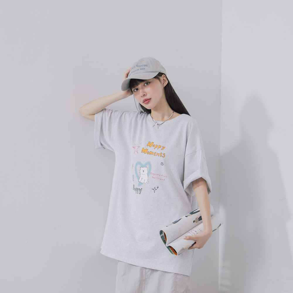 イヌロゴワイドTシャツ