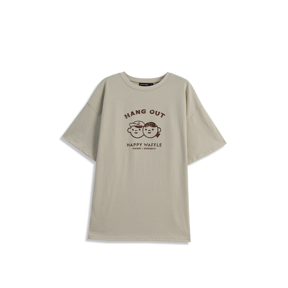 魚刺人-レトロTシャツ