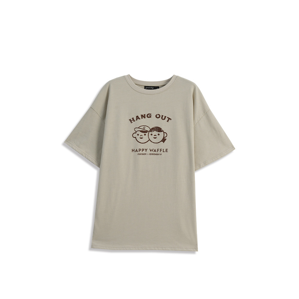 魚刺人-レトロTシャツ