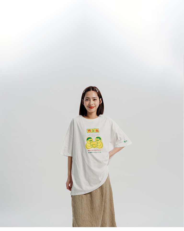 純發-刺繡Tシャツ