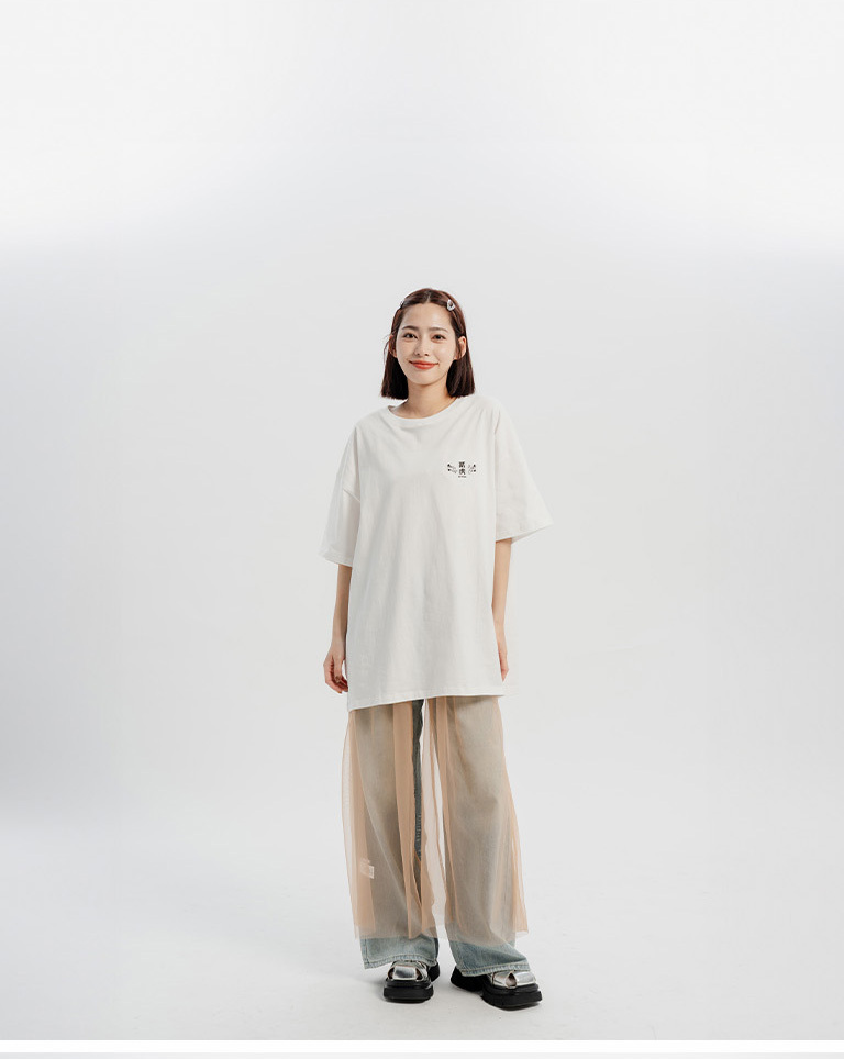 貳虎-タイガーロゴTシャツ
