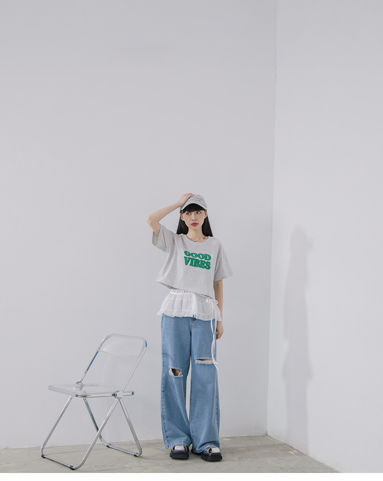 ロゴTシャツ 2色展開