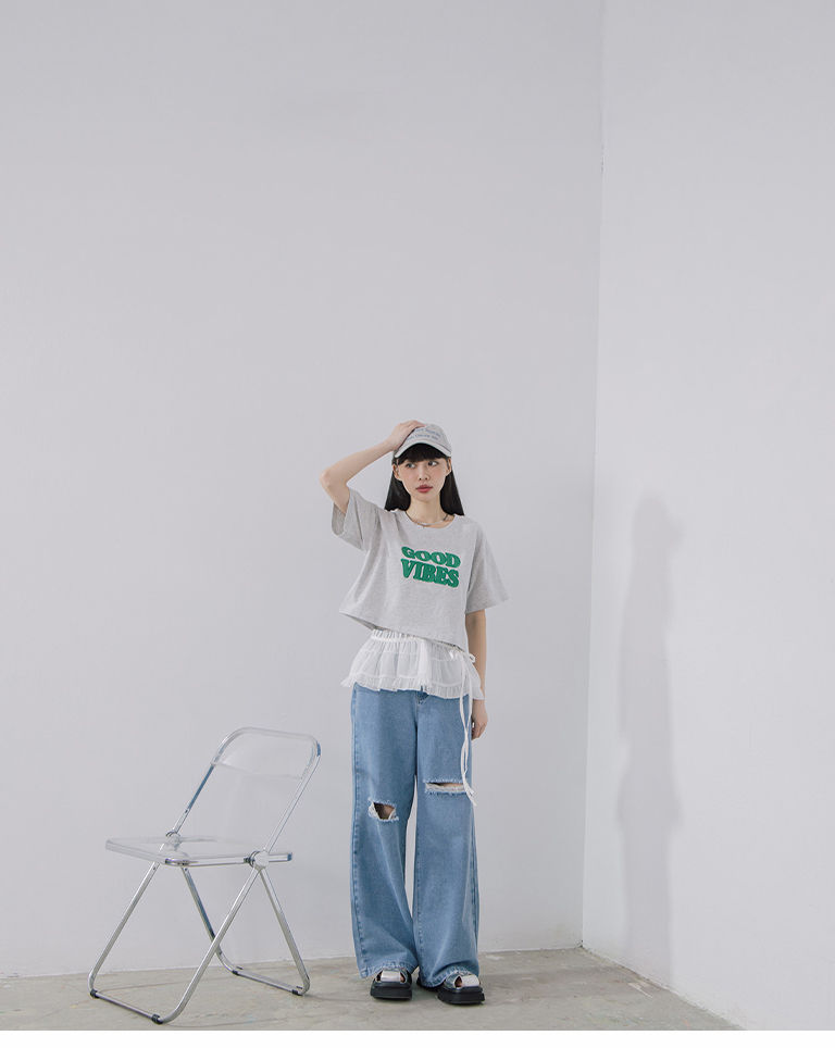 ロゴTシャツ 2色展開