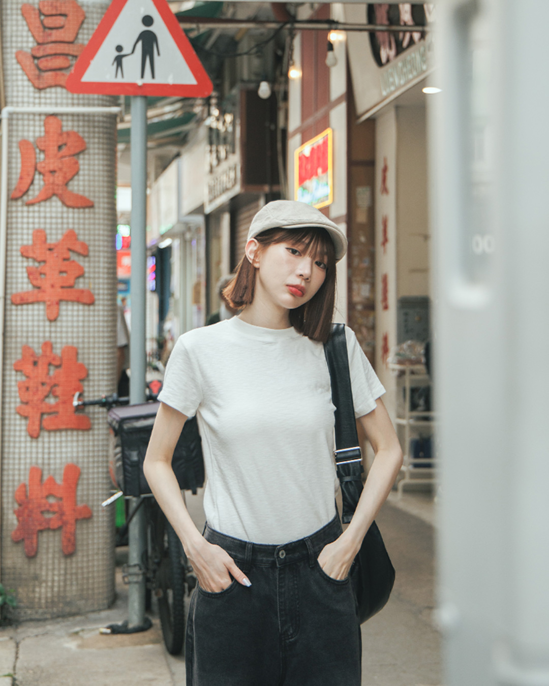 無地クルーネックTシャツ 7色展開