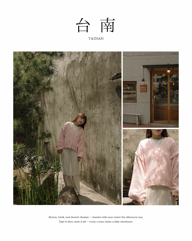 2WAY着脱スリーブニットカーディガン 3色展開