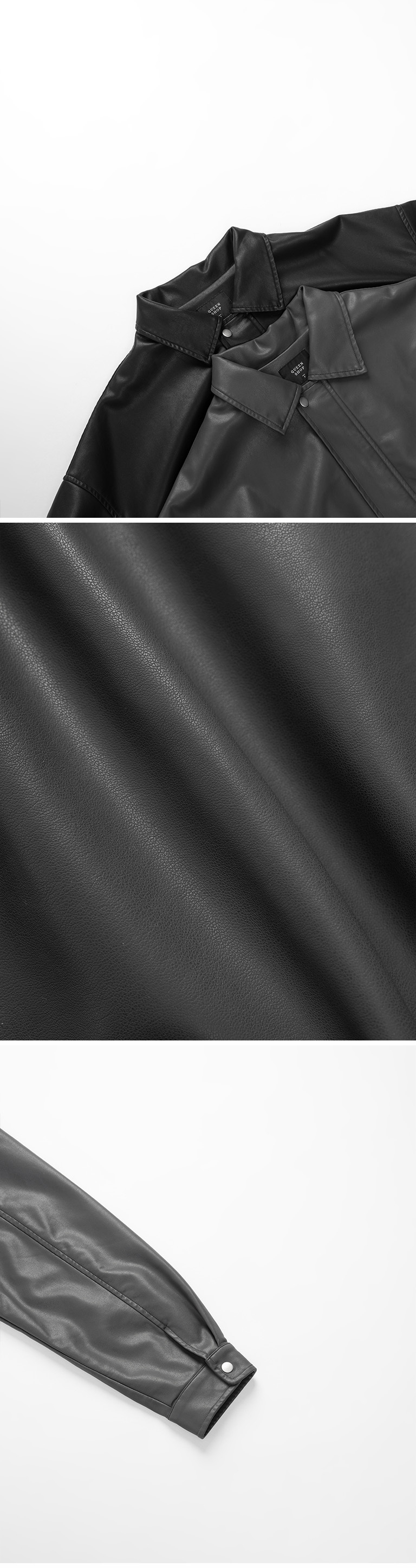 冬10未入荷---マットレザージャケット 2色展開