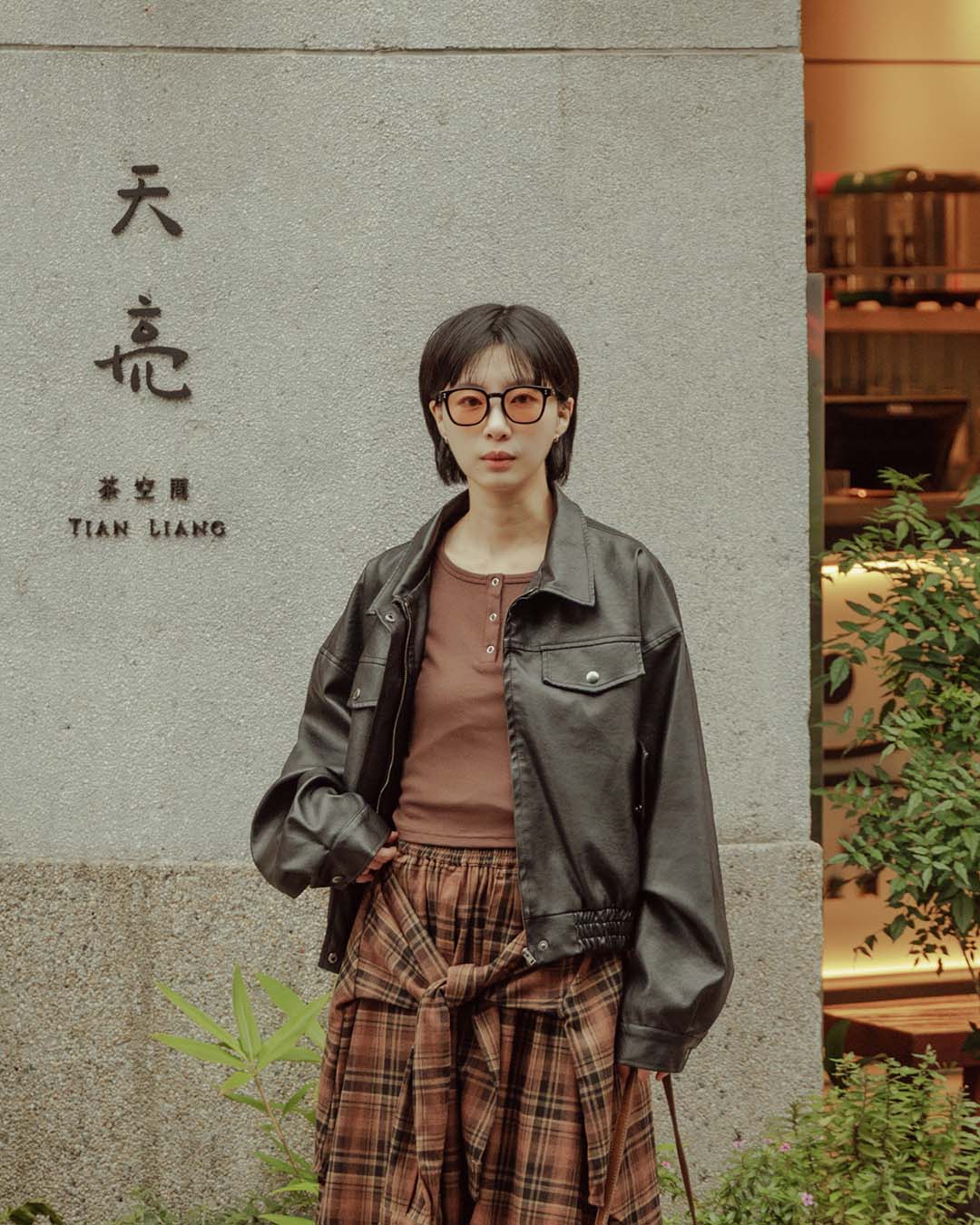 春2尚未收到1/23海運---ポケットショートレザージャケット ブラック