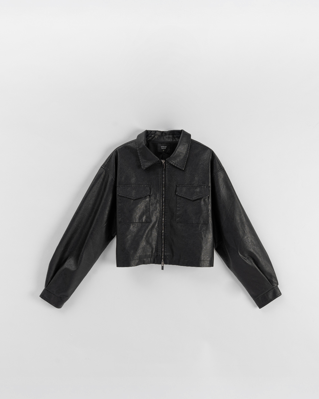 ショートレザージャケット 2色展開