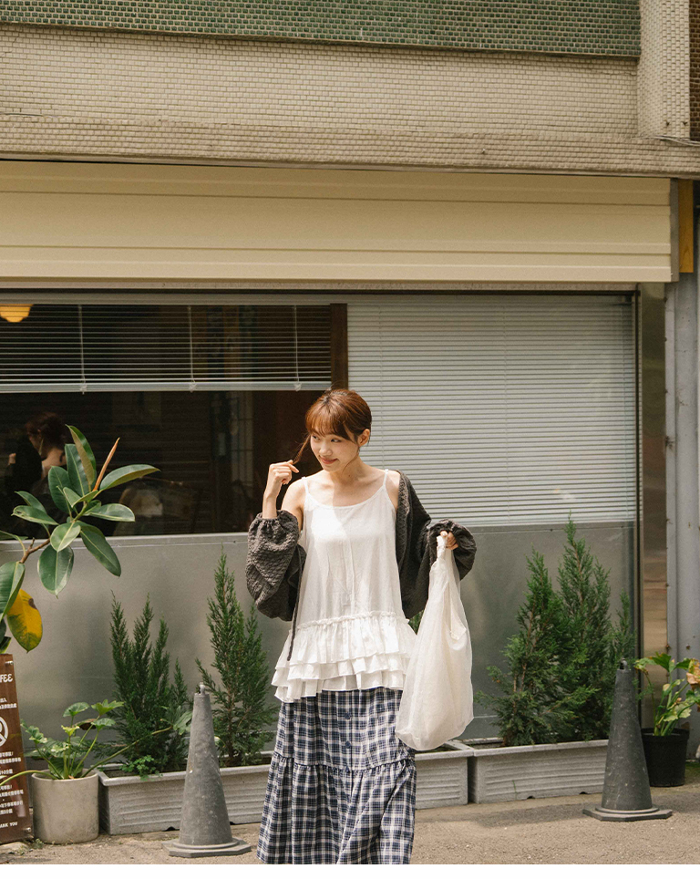 シャーリングタイシャツ 2色展開