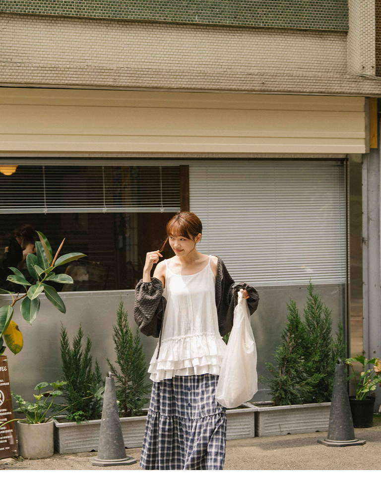 シャーリングタイシャツ 2色展開