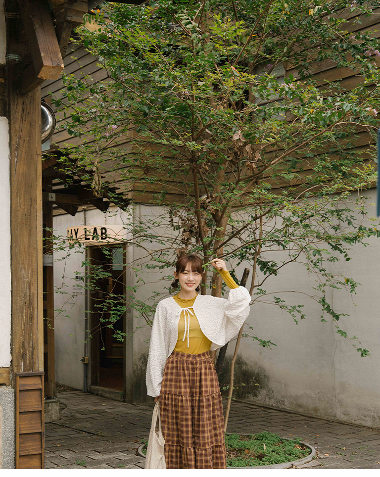 シャーリングタイシャツ 2色展開