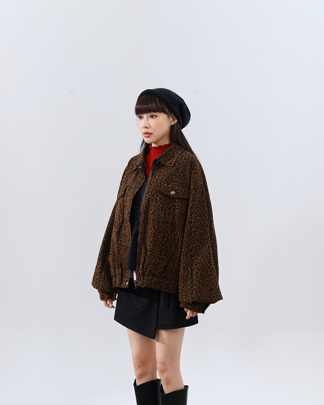 レオパード柄ンジャケット