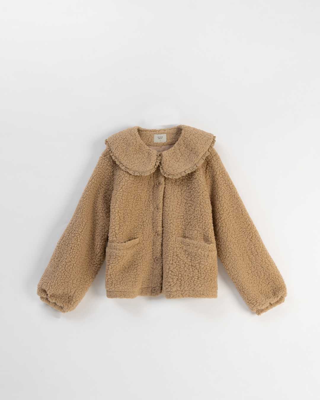 ドールカラーフェイクボアジャケット 2色展開