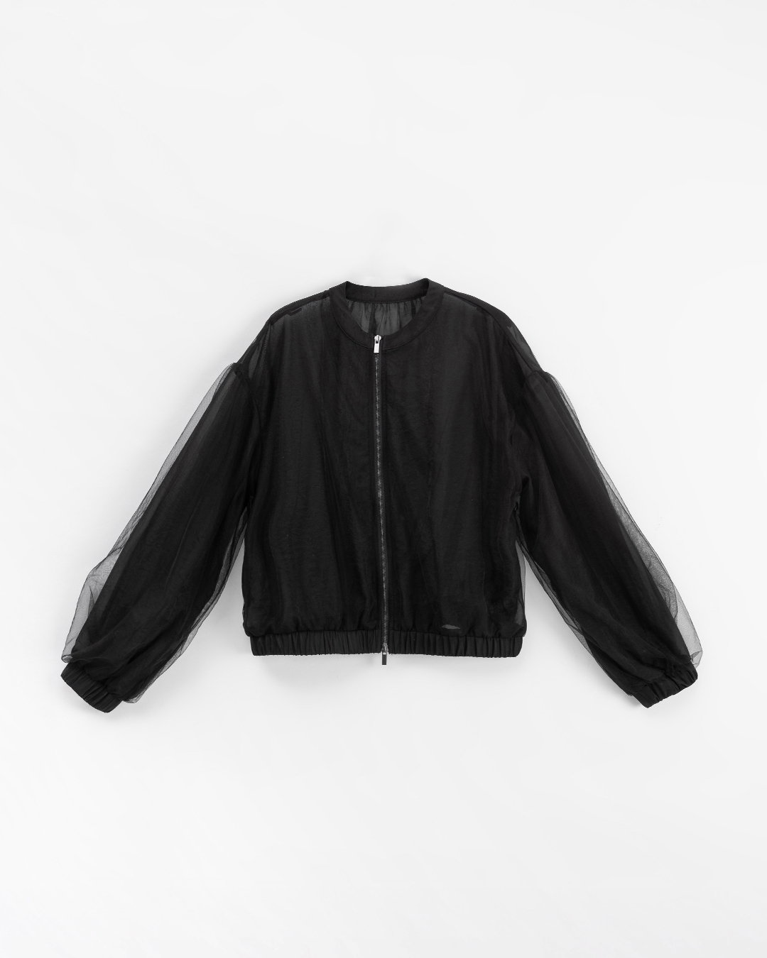 ダブルチュールシースルージャケット 2色展開