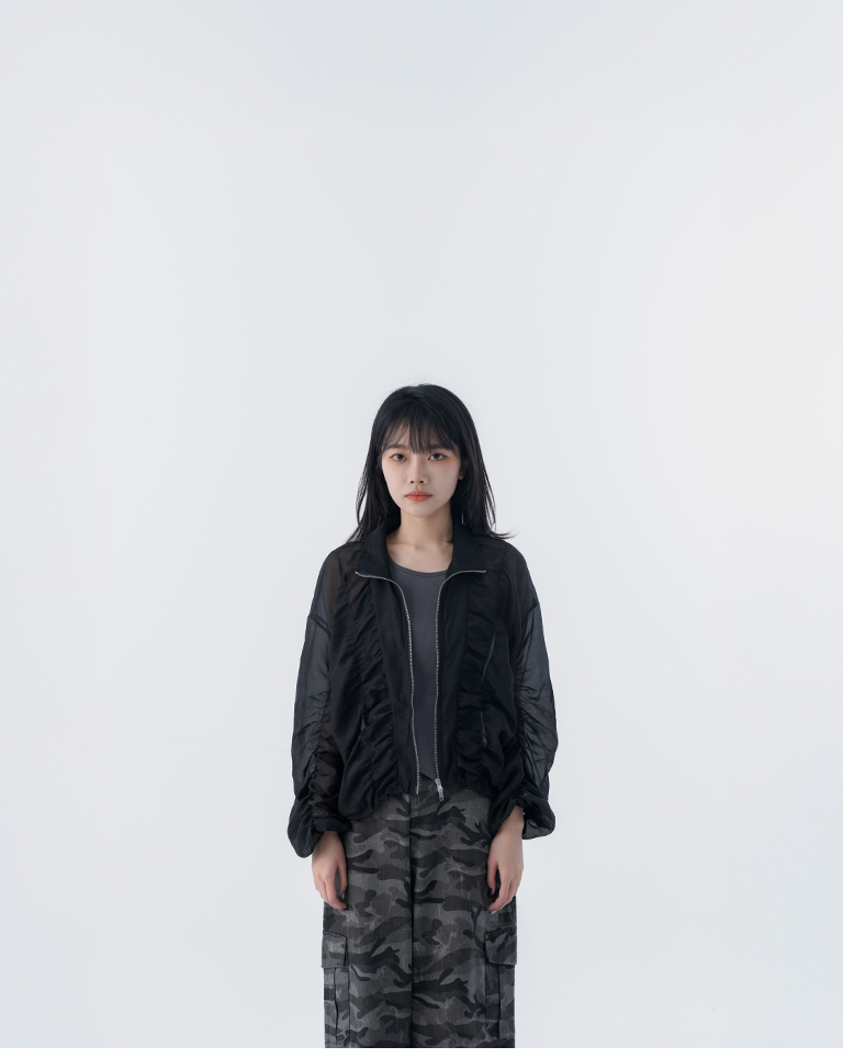 春12未到---ギャザーデザインブルゾン 3色展開