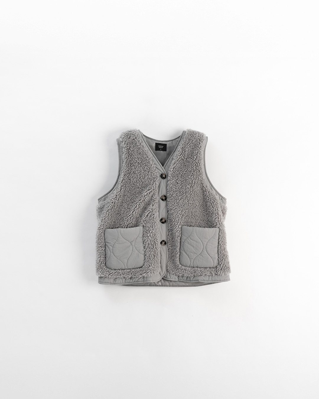 キルティング×ボアベスト 3色展開