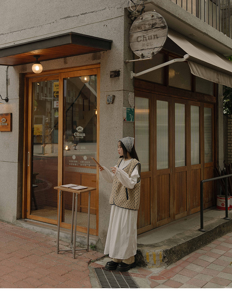 ハートデザインフリースベスト