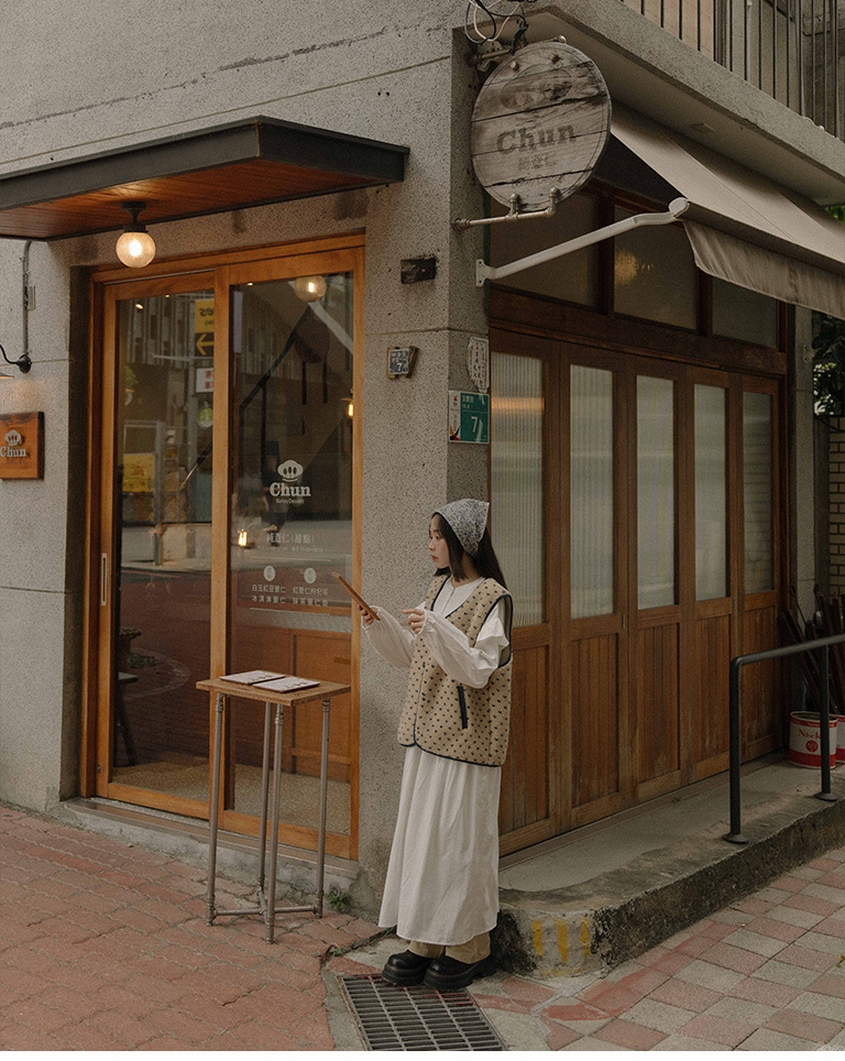 ハートデザインフリースベスト