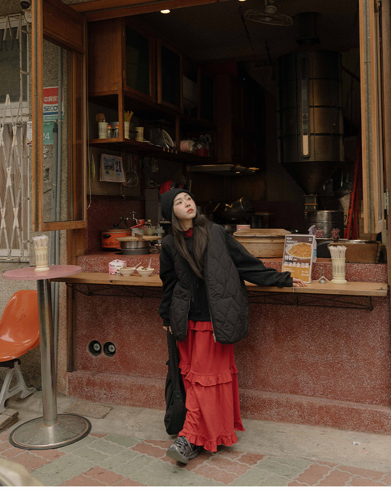 キルティングゆったりベスト 2色展開