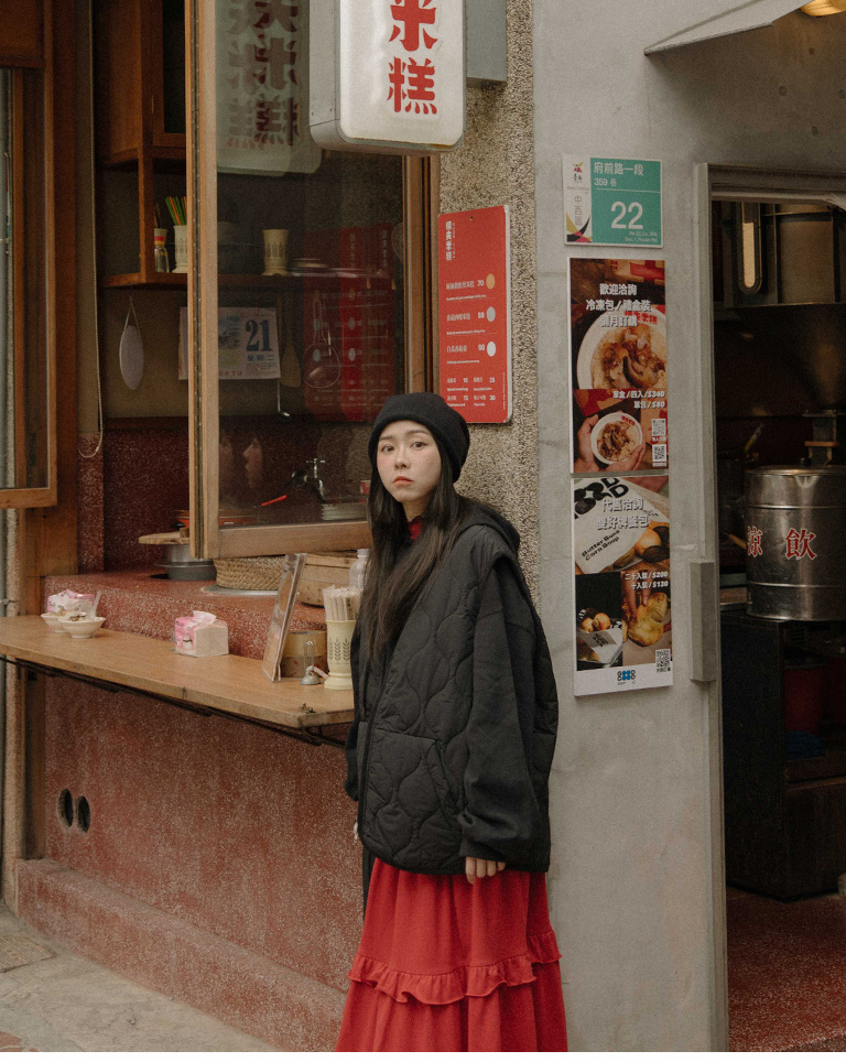 キルティングゆったりベスト 2色展開