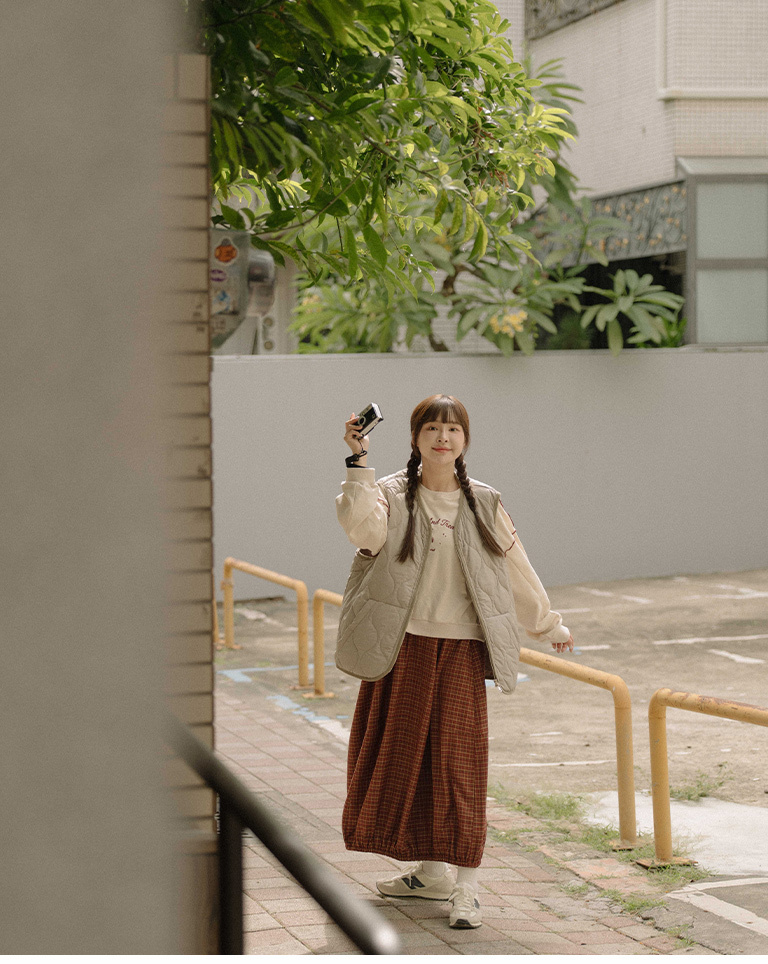 キルティングゆったりベスト 2色展開