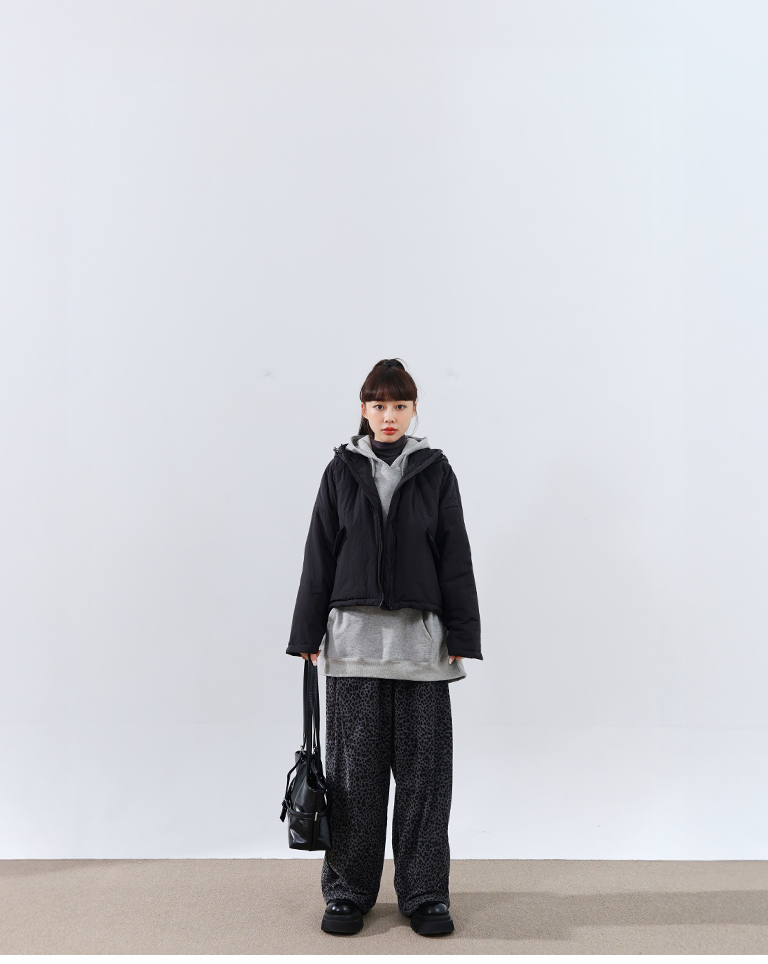 フード中綿ジャケット 2色展開