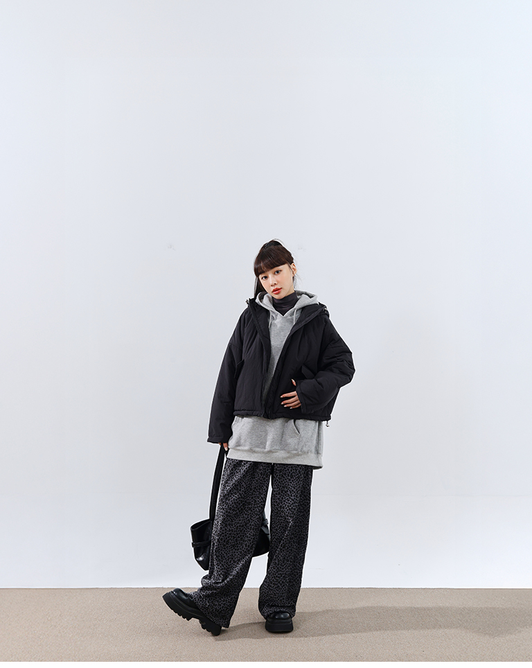 フード中綿ジャケット 2色展開