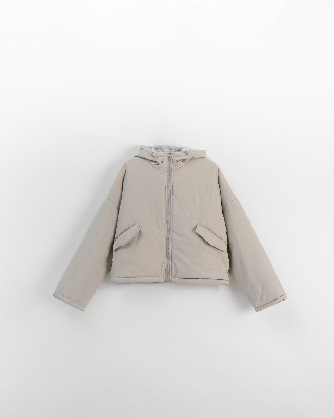 フード中綿ジャケット 2色展開