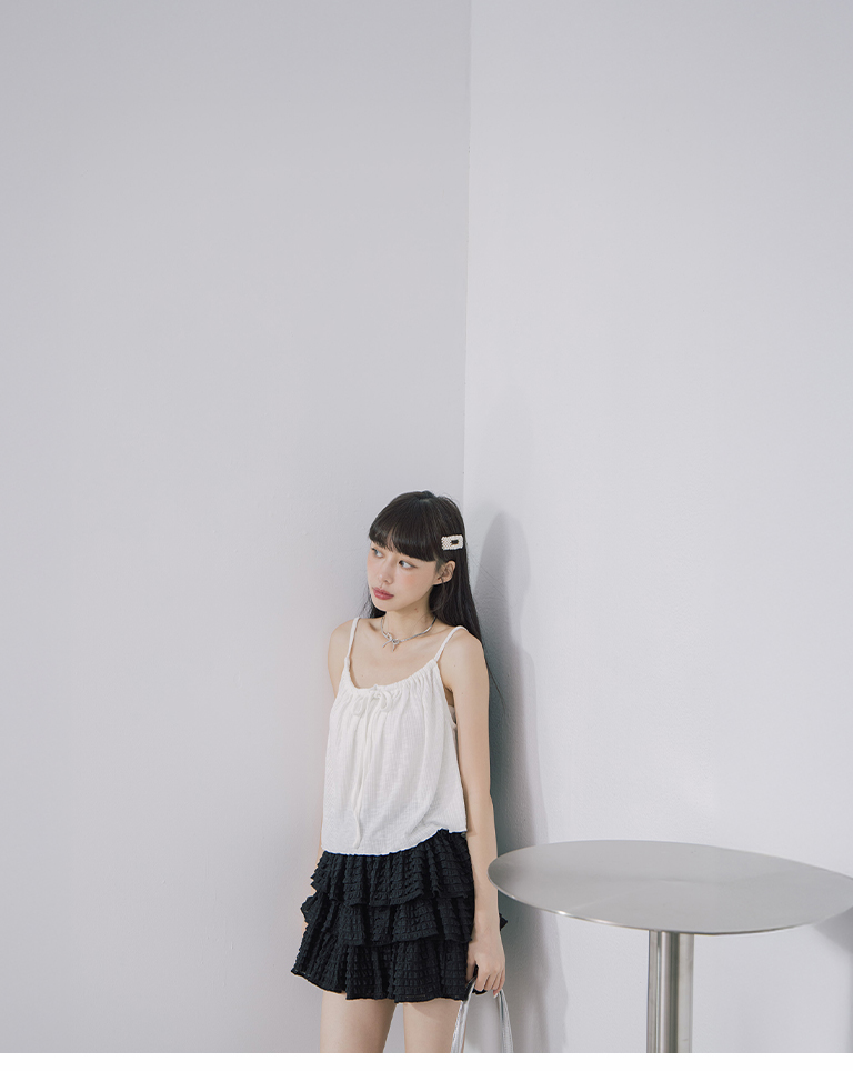 フリルミニスカート 2色展開