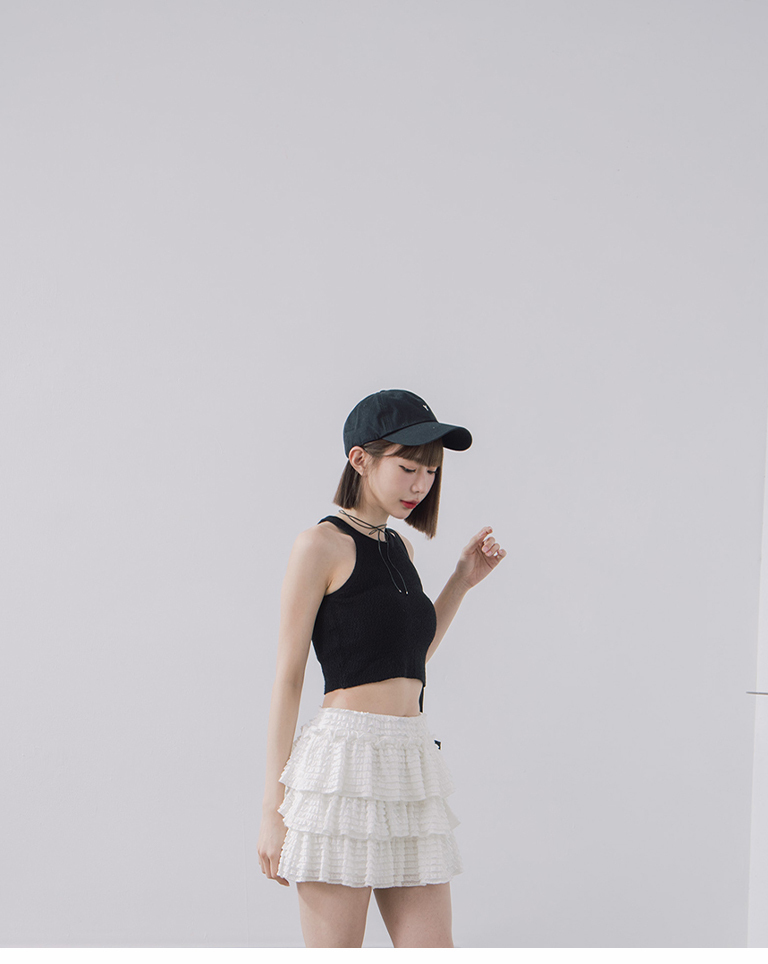 フリルミニスカート 2色展開