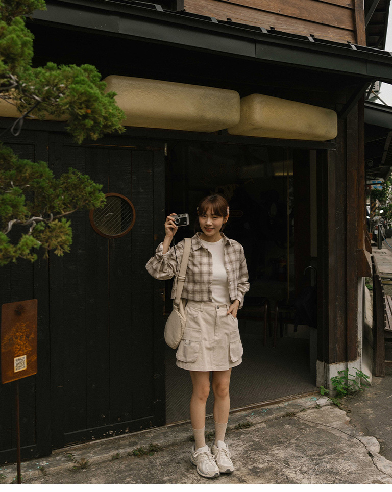 カーゴミニスカート” 2色展開