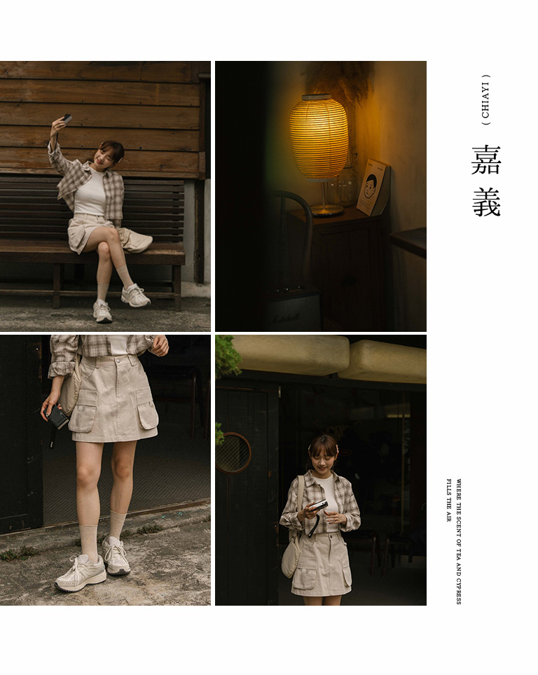 カーゴミニスカート” 2色展開