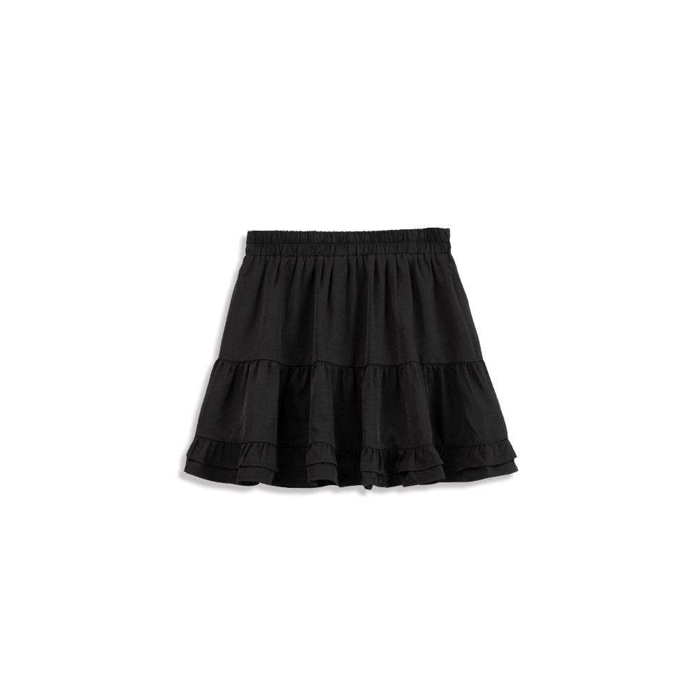 ダブルフリルミニスカート 2色展開