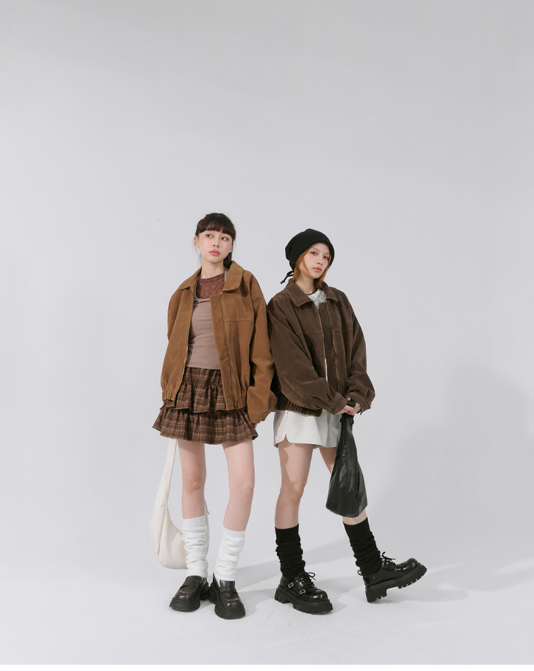 チェックフリルショートスカート 3色展開