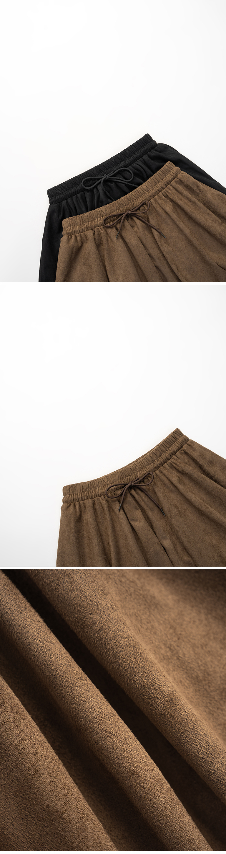 バルーンスエードミニスカート 2色展開