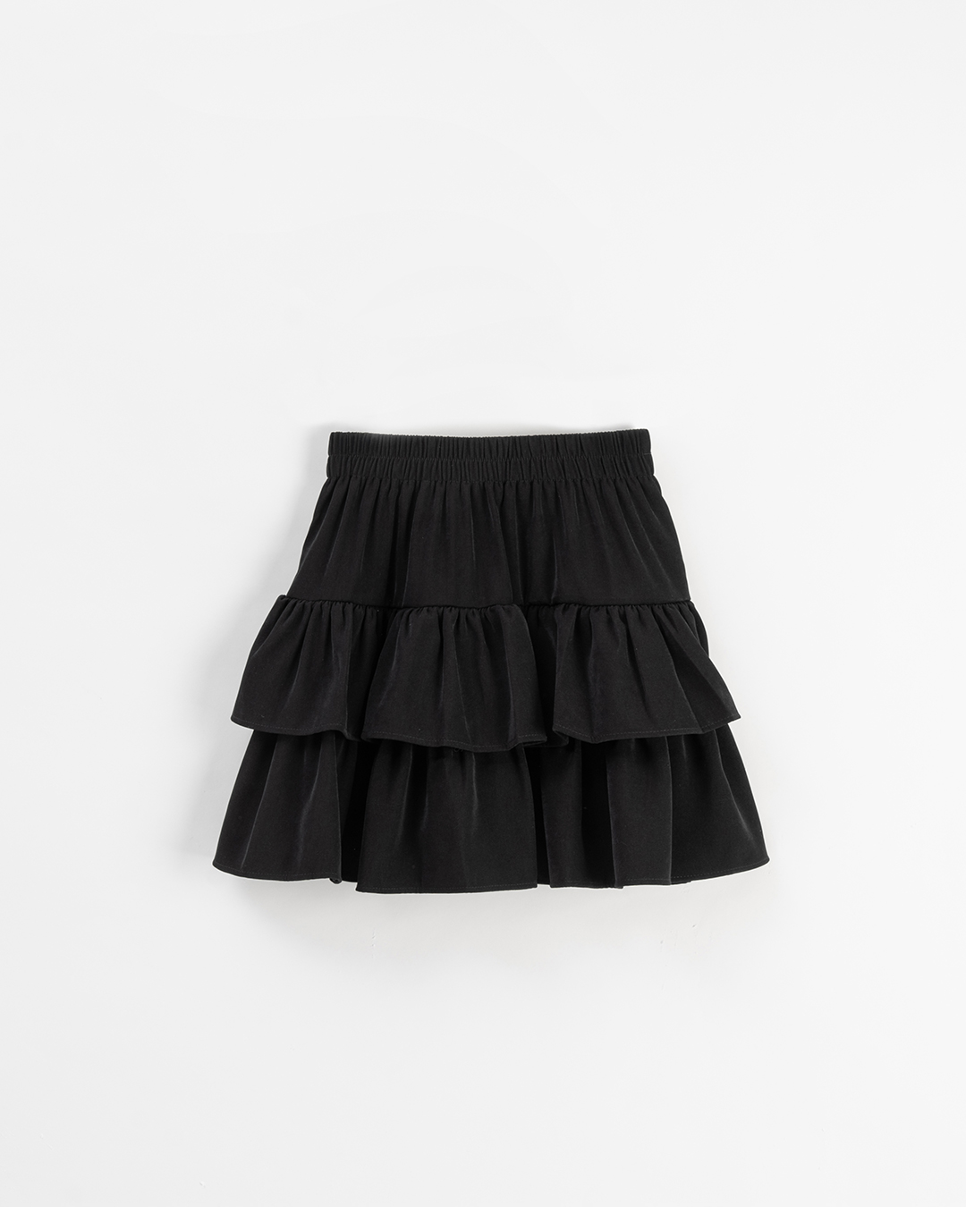 フリル切替ケーキミニスカート 2色展開