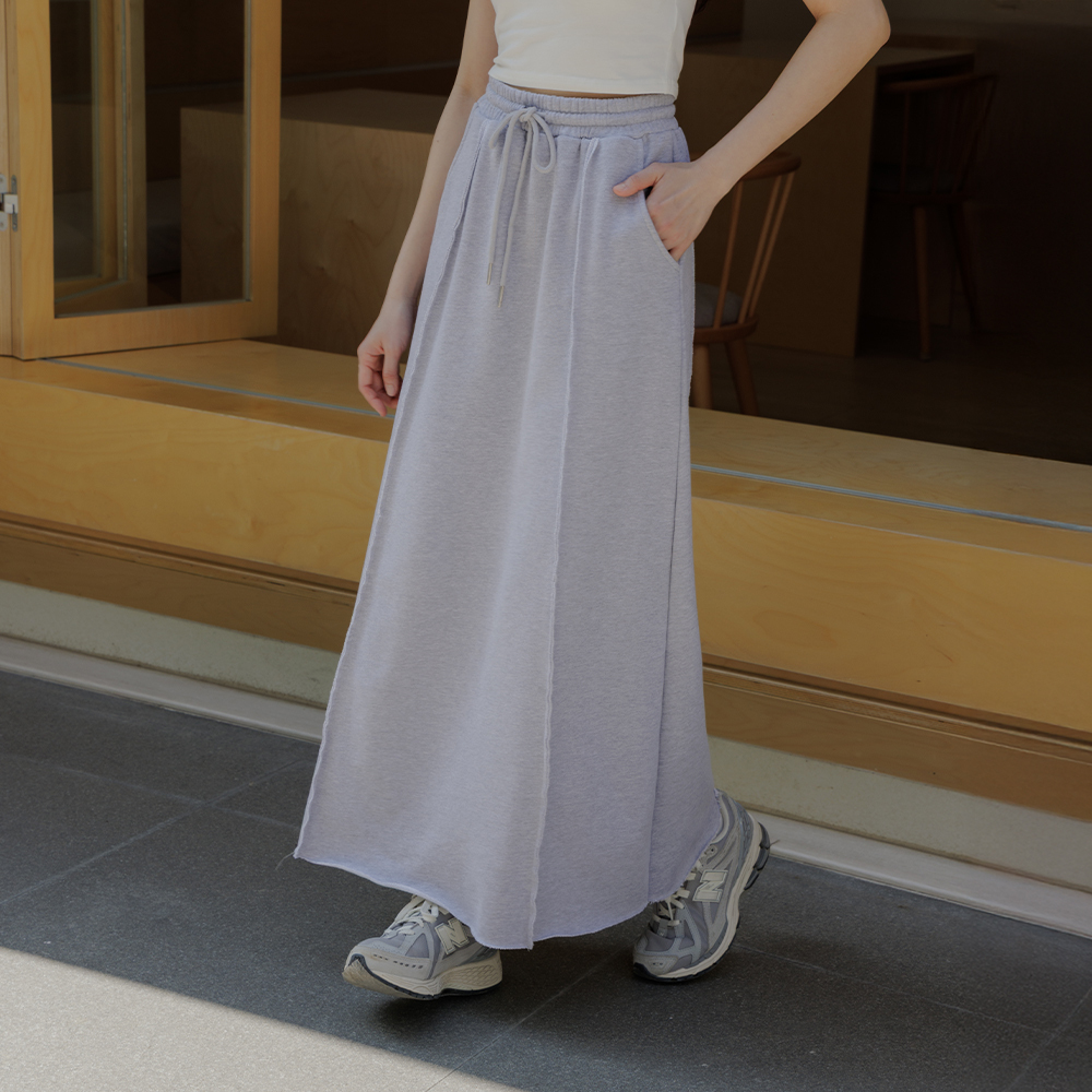 コットンストレートスカート 三色展開 03021535