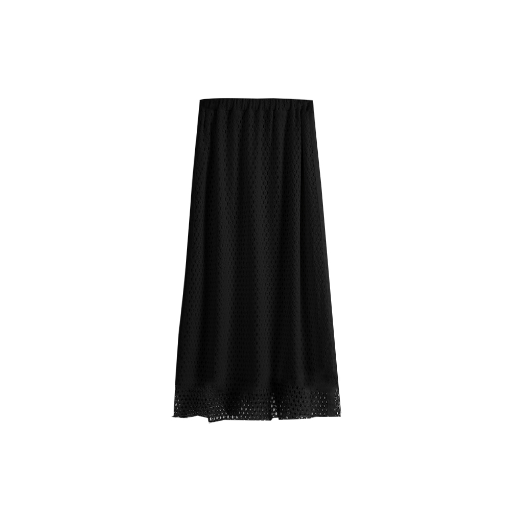 メッシュストレートスカート 2色展開