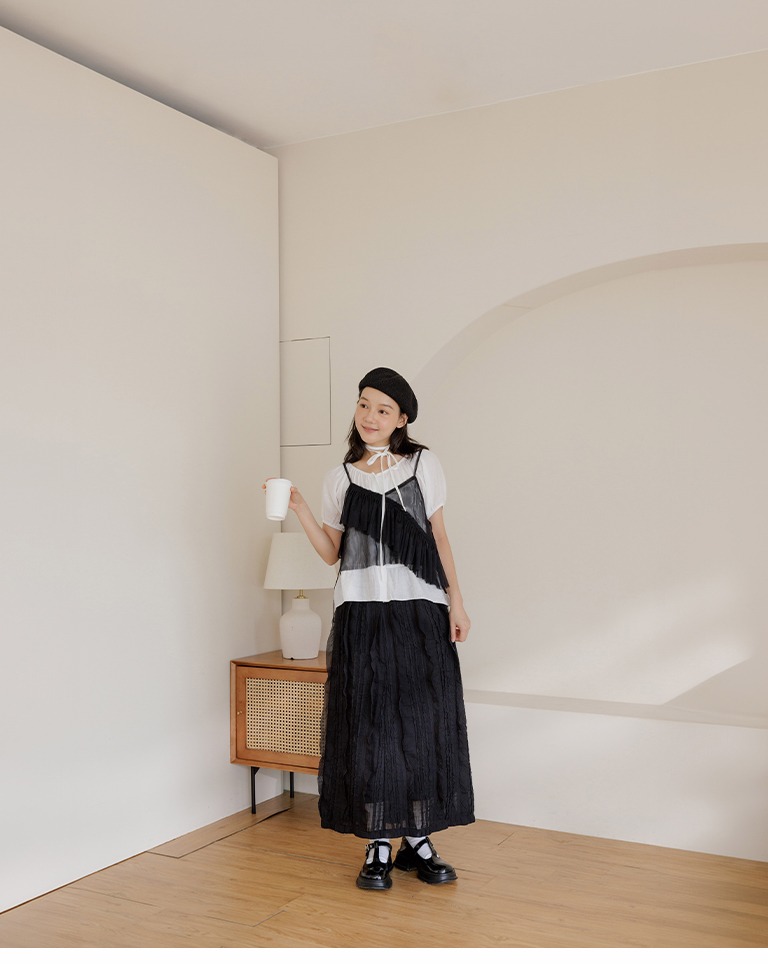 ストライプストレートスカート 2色展開