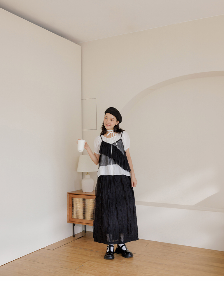 ストライプストレートスカート 2色展開